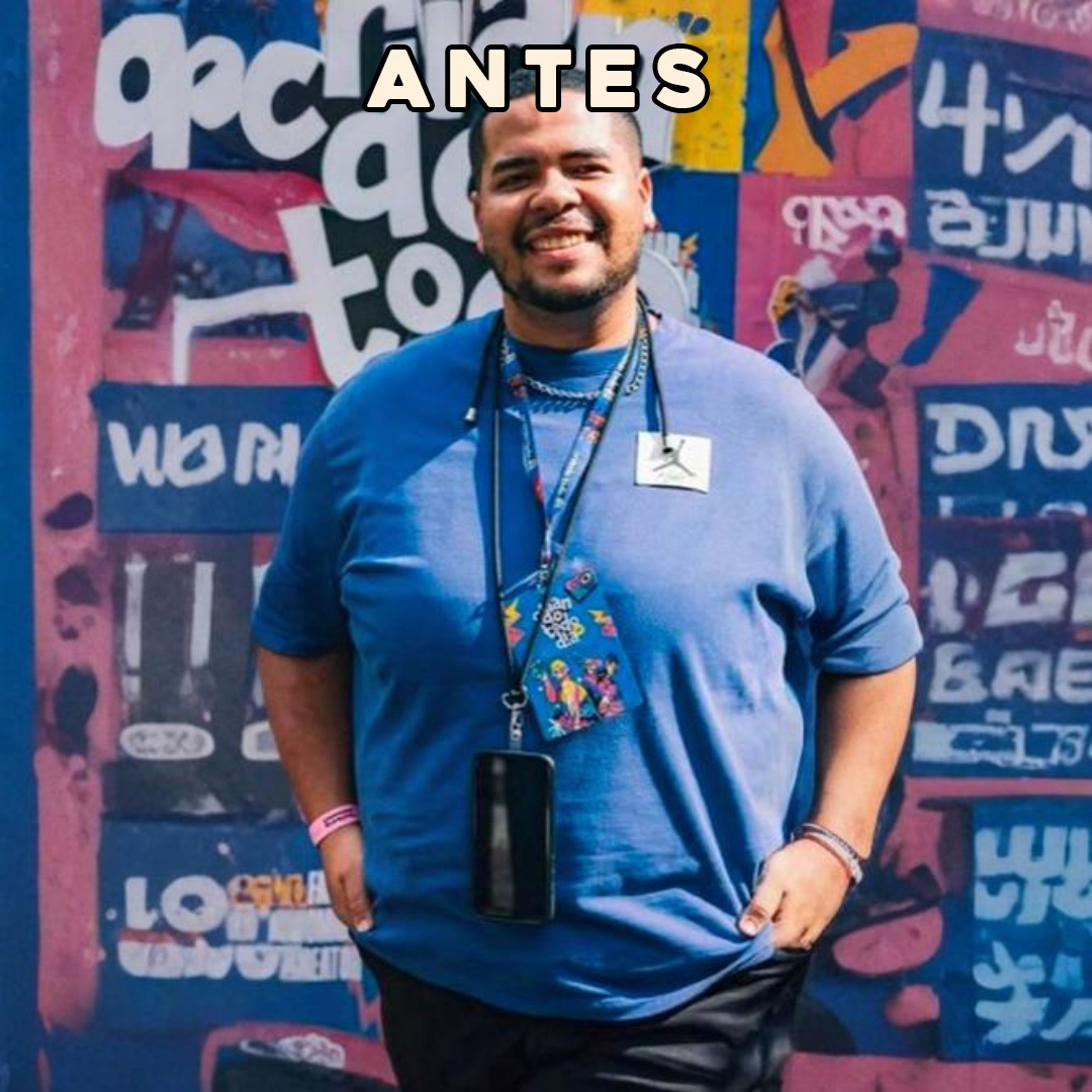 Antes Protocolo de emagrecimento com o mounjaro              